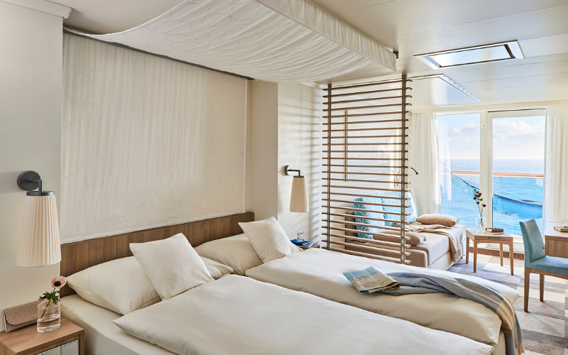 AIDAnova Norwegen ab Kiel Balkonkabine