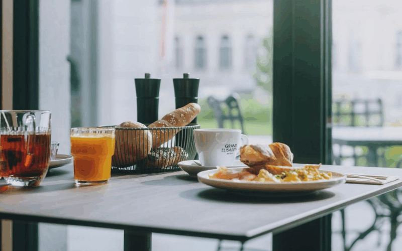 Grand Elisabeth Bad Ischl Frühstück