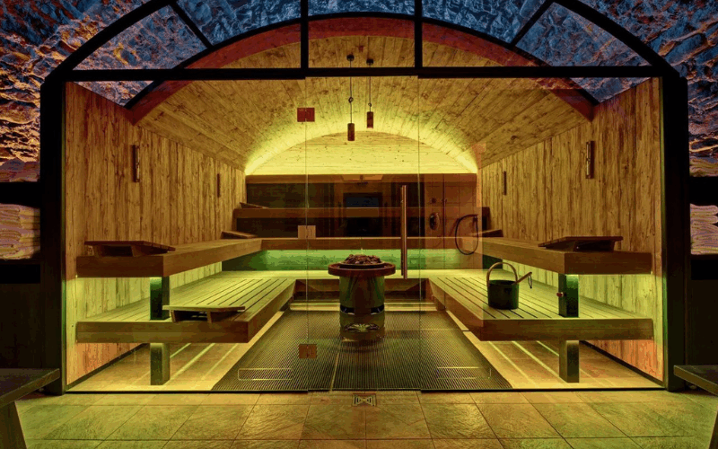 Königshof Hotel Resort Oberstaufen Adults Only Sauna