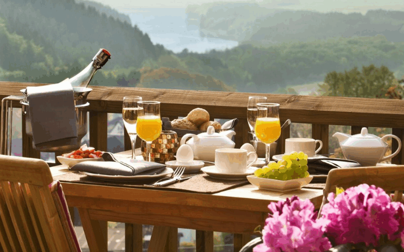 Marienhöh Hideaway & Spa Kloster Ausblick